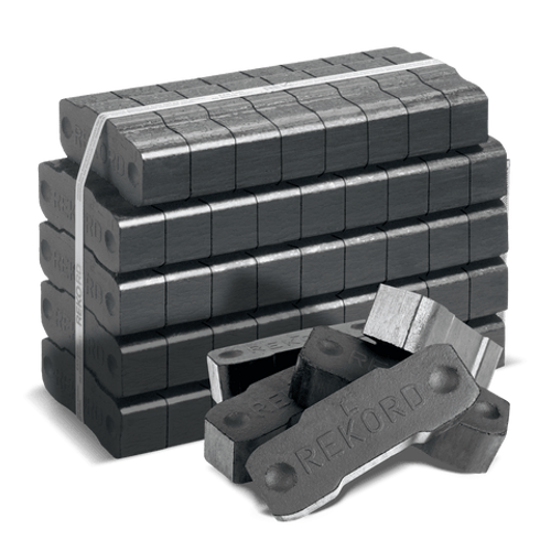 Rekord Braunkohlebriketts 25kg | 1000kg Palette – Bild 4
