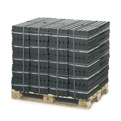 Rekord Braunkohlebriketts 25kg | 1000kg Palette – Bild 5